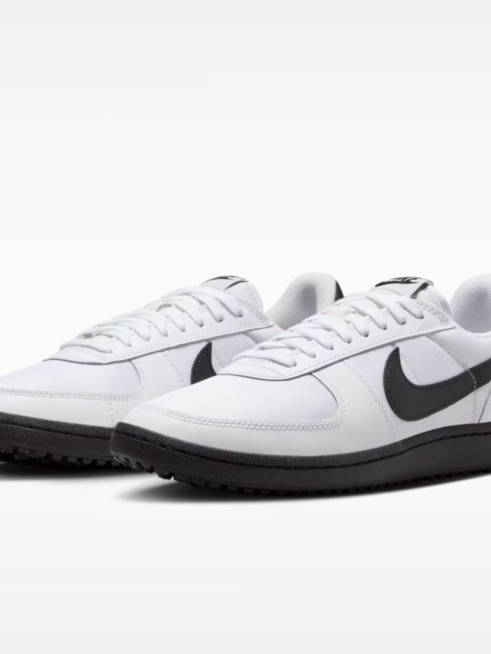 Nike Field General Leather Football Cleat/AstroTurfs Sz10.5 ‘82 Throwback Wh/Blk - Picture 11 of 15